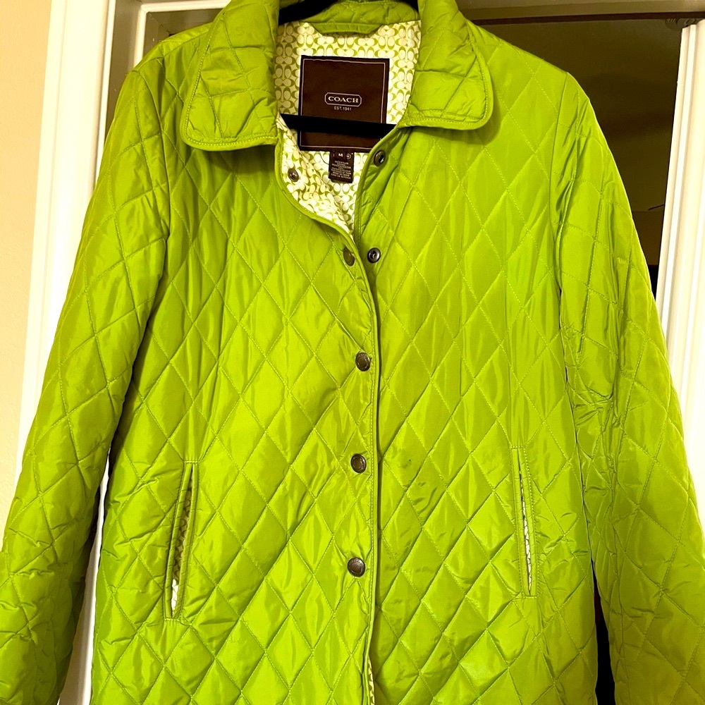 COACH JACKET SIZE MEDIUM
